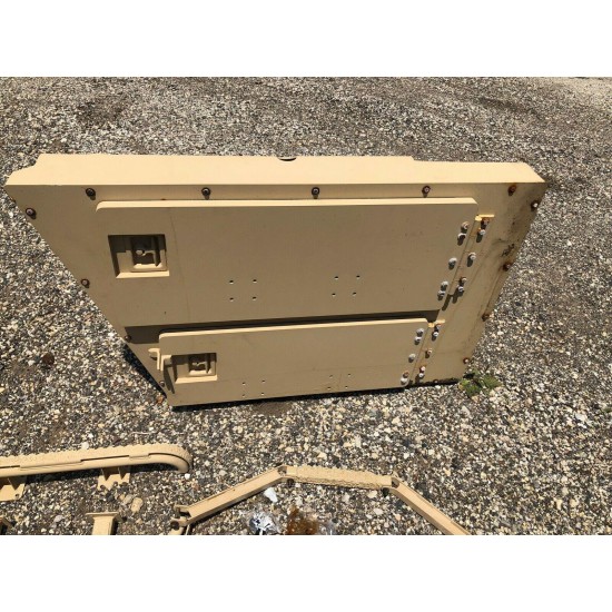 Armored Accessory Stowage Box Right Front, MRAP, Caiman rg31 rg33 complete