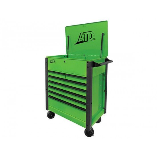 ATD Tools 70400A - 7-Drawer Flip-Top Green Tool Cart - Brand New!
