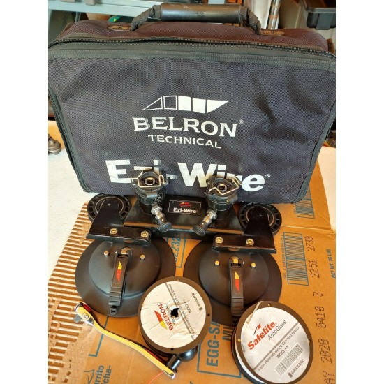 Belron technical ez ezi-wire windshield removal glass repair kit w/ case