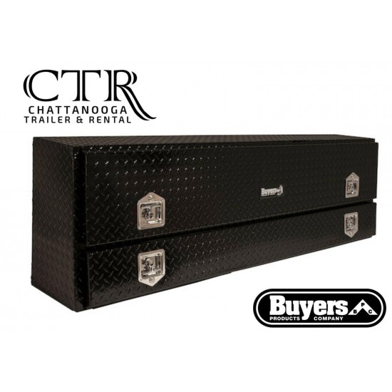 Buyers Products 1725640, 72" Black Diamond Tread Aluminum Contractor Truck Box