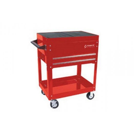 Compact Slide Top Utility Cart, Red SUU-8035R Brand New!