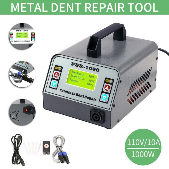 Induction Car Dent Remover Machine Metal Dent Repair Tool Heater Auto PDR-1000