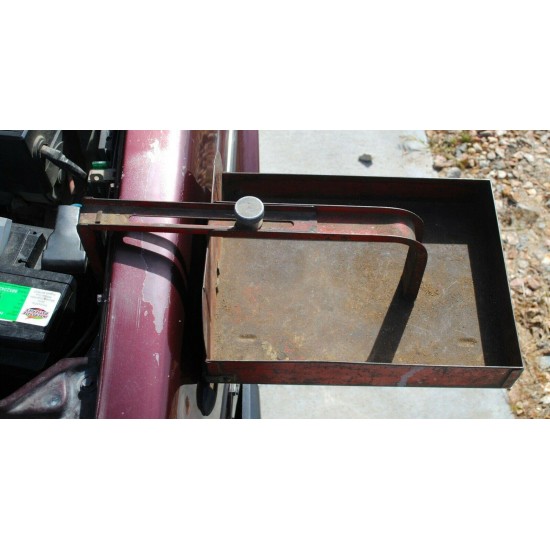 Over Car/Truck fender tool tray / holder. Adjustable to 5 1/4 inches