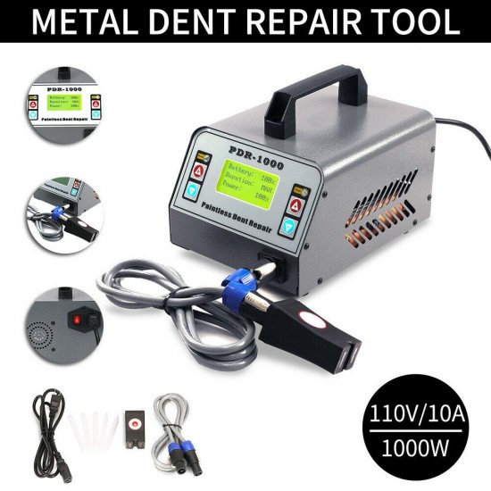 PDR-1000 Induction Heater Machine 1000W Hot Box Car Paintless Dent Repair Tool