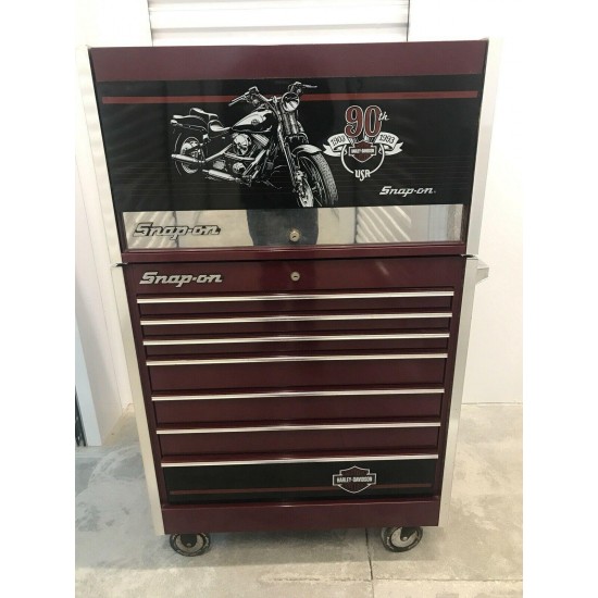 SNAP-ON HARLEY DAVIDSON 90TH ANNIVERSARY ROLLING TOOL BOX - Best Offer
