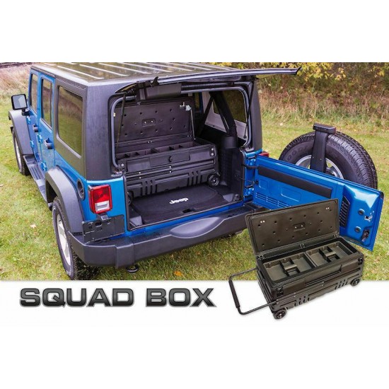 SQUAD BOX Public Safety Toolbox/ Case; Portable & Lockable; Heavy Duty!