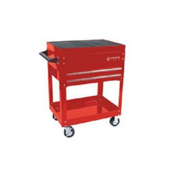 Sunex Compact Slide Top Utility Cart, Red 8035R