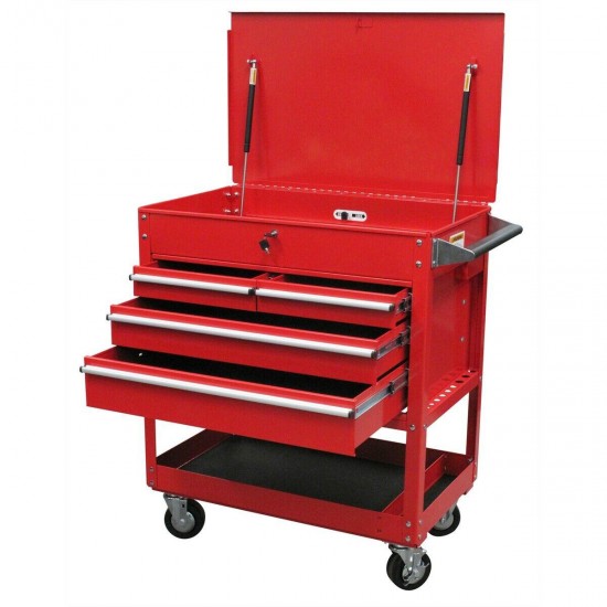 Sunex Tools 4-Drawer Professional Cart, Red SUN8054 Brand New!