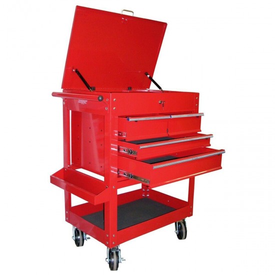Tool Cart 4 Drawer HD Red KTI75140 Brand New!