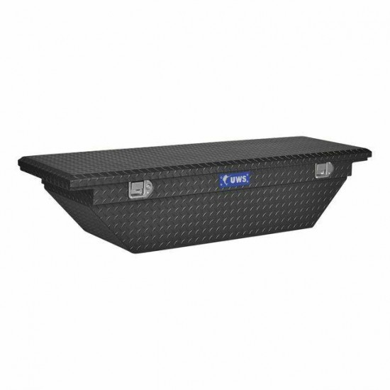 UWS 63" Angled Crossover Truck Tool Box with Low Profile EC10313