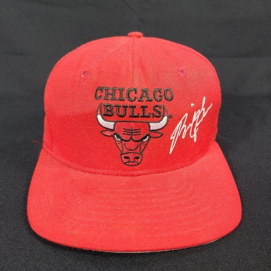 Vintage 80s NBA Jordan cago Bulls Signature AJD Hat