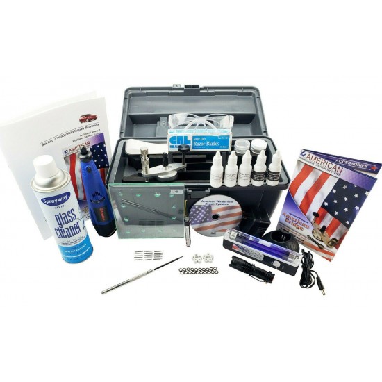 Windshield Repair Kit Auto Glass Repair System (American)