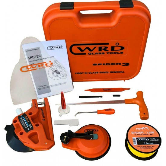 WRD S3 300K WRD Spider 3 Kit 300 k Auto glass windshield removal tool US
