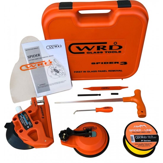 WRD Spider 3 Kit 300K Auto Glass Removal Tool Kit